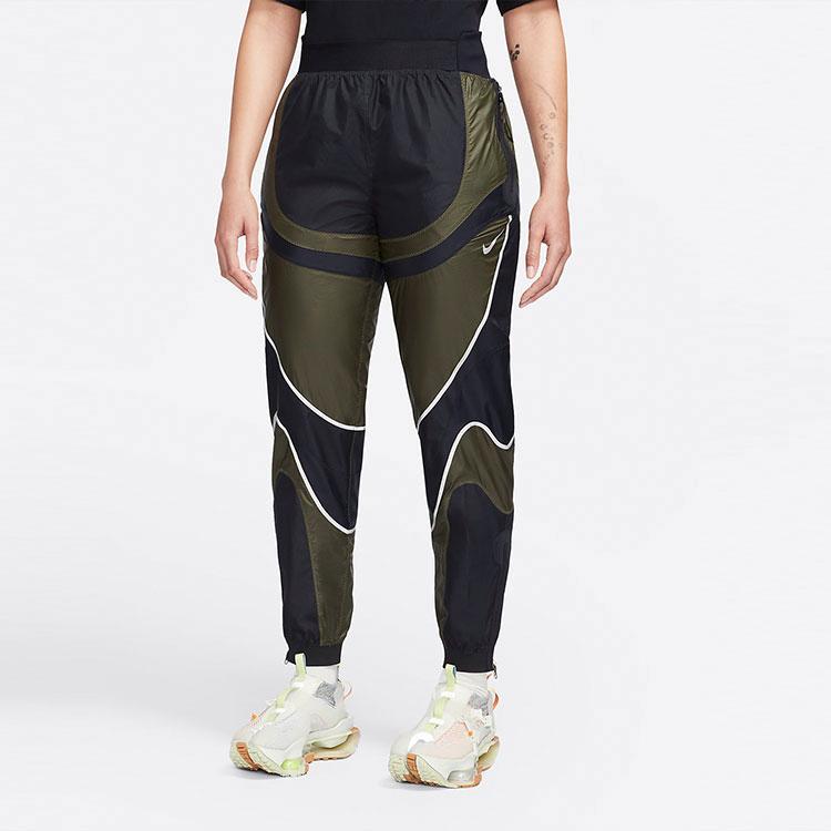 Nike Γυναικείο Παντελόνι iSPA Μαύρο/Εφημερίδα/Σιδερένιο Γκρι Γυναικεία Κάτω Ρούχα Πράσινο DB7581-045