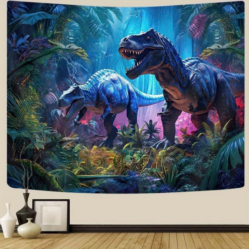 DinosaurThemed Tapestry Boys Room Decoration Tapestry ChildrenS Room And Living Room Home Decoration Wall Hanging