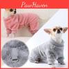 Winter Warm Soft Pet Clothes Flannel Dog Jumpsuit Puppy Cats Four Legs Jacket Coat For Small Medium Dogs Chihuahua Yorkie Outfit