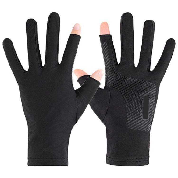 Summer Fishing Gloves for Sun for Protection Gloves Breathable Anti-slip Anti-UV