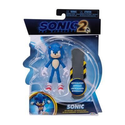 Sonic the Hedgehog 2: Film Pohyblivá zberateľská akčná figúrka 4-palcová (Sonic)
