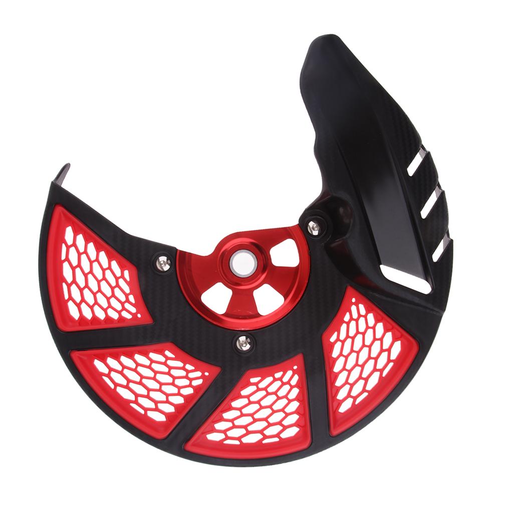 Red For Honda CRF250L CRF250M 12-16 Front Brake Disc Guard Case Cover Protector