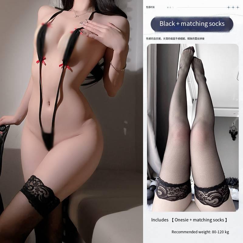 Sexuální pronikavé prádlo Krajkové ultra sexy Noční prádlo Erotické sexy pro dospělé Kostýmy Sexy prádlo Otevřená podprsenka Kalhotky bez rozkroku Pro