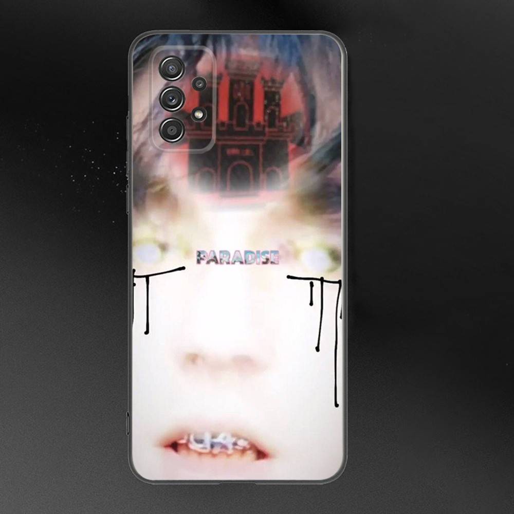 

Rapper B-Bladee 333 Album Phone Case For Samsung Galaxy A 91,80,73,72,71,53,52,51,22,5G Shockproof Soft Black Cover Samsung a135g