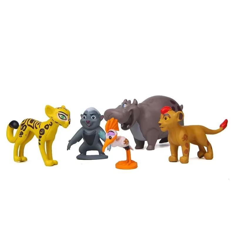 MINISO 12 Stück/Set Anime Cartoon The Lion Guard König Kion Simba PVC Hochwertige Actionfiguren Bunga Beshte Fuli Ono Figuren Puppenspielzeug