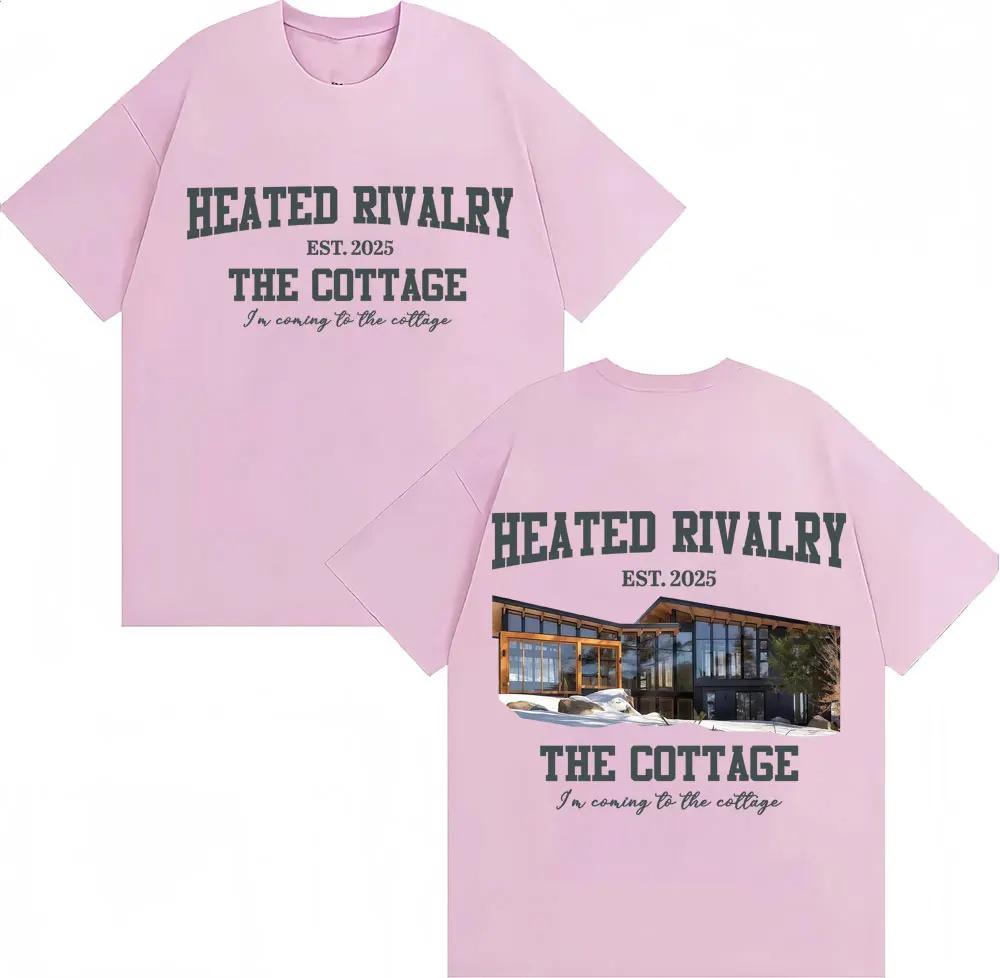 

Heated Rivalry The Cottage Graphic T Shirt Unisex Women Vintage Fashion Popular Tshirt Oversized Cotton Casual Tshirts Streetwear S