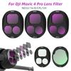 For DJI Mavic 4 Pro Drone Lens Filters UV/CPL/ND8 ND16 ND32 Adjustable Filter Set Aluminum Frame Quick Release Cam Accessories