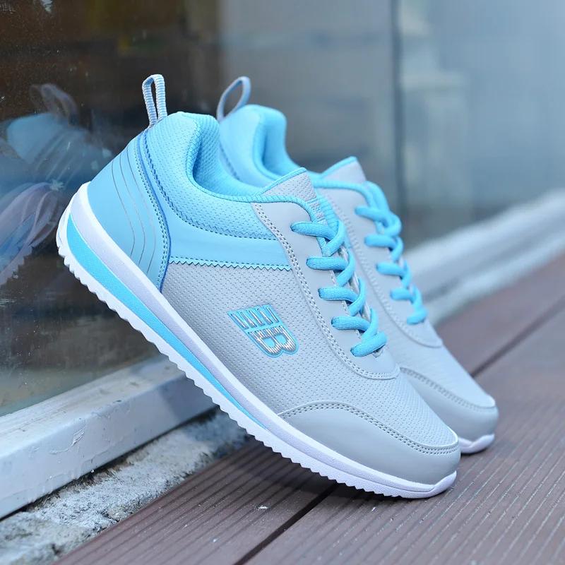 Sneakers Running Shoes for Women Comfortable Breathable Tennis Shoes Lightweight Outdoor Casual Sports Footwears Lace-up Female