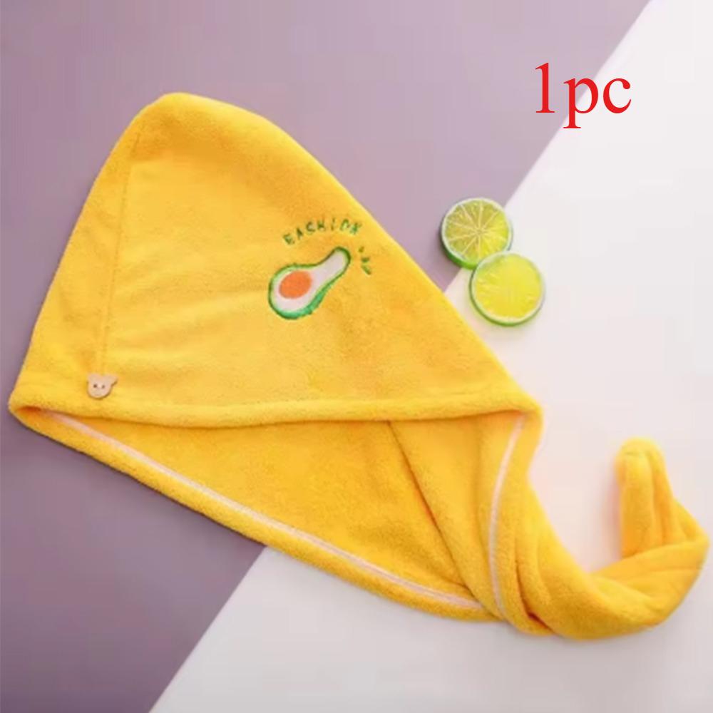 Luxury Microfiber Hair Drying Towel, Fast Dry Shower Cap Turban, Soft Head Wrap For Wet Hair, Bathroom Accessories Spa Towel Cap