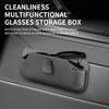 Car Sun Visor Eyeglass Holder Glasses Frame Storage Box Large-Capacity Self-Adhesive Auto Interior Organizer Car Accessory