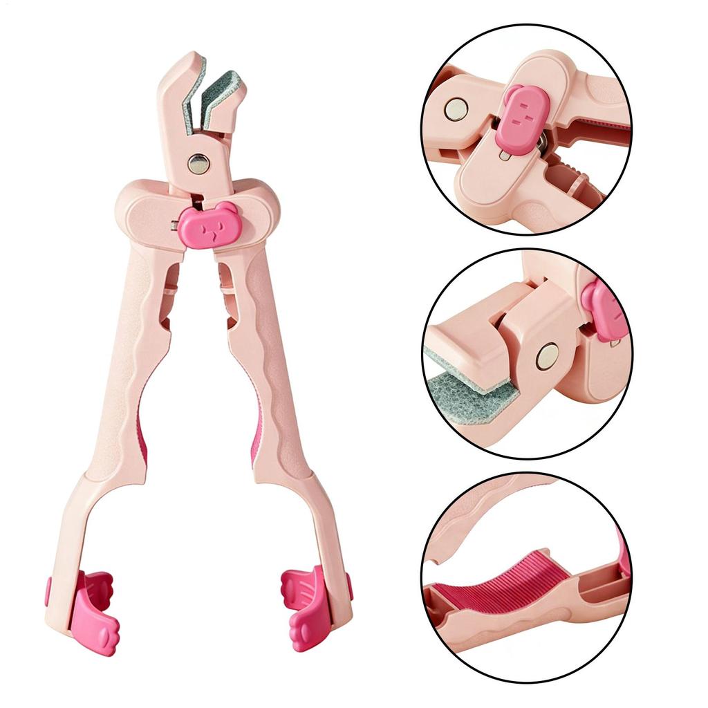 Multifunctional Anti-scalding Hot Plate Gripper Hot Plate Gripper Nonslip Food Holder Anti Scald Plate Gripper Kitchen Tool