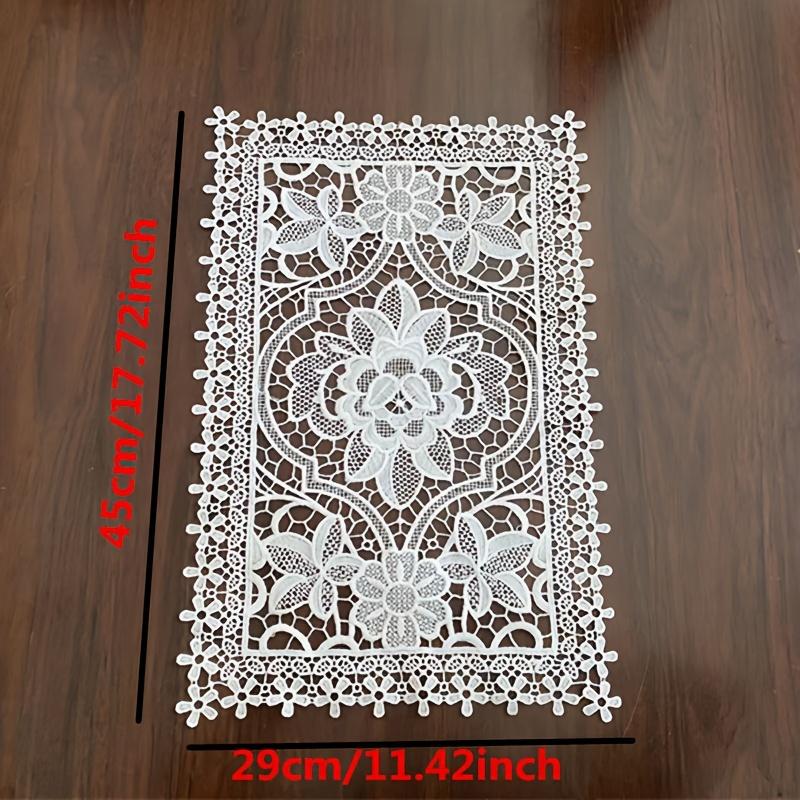 Classica Lace Embroidery Tablecloth Tea Table Mat TV Cabinet Cover Cloth Bedroom Study Living Room Decoration Home Decoration