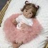 So Cute Realistic Reborn Dolls Bettie 18 Inch Soft Cloth Body Simulation Doll for Boy and Girl Lifelike Bebe Reborn Toddler House Play Toy Kid's Gifts