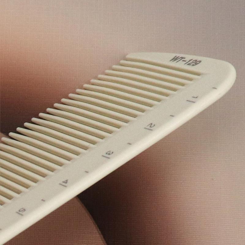 1 professional high-quality plastic hairdressing and anti-static comb, professional hair styling comb