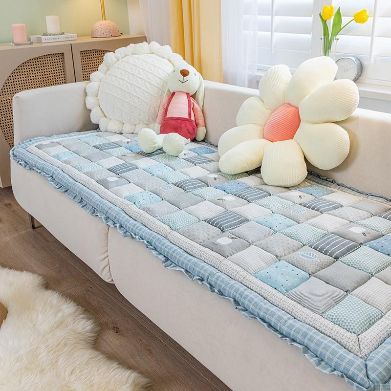 HOOPET Removable Dog Bed Cotton Sofa Cover for Large Dog Mat Winter Warm Cat Bed Pad Washable Dog Cushion Blanket Pet Supplies