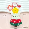 Handmade Crochet Christmas Keychain Pendant – Cute Bag Decoration & Small Gift