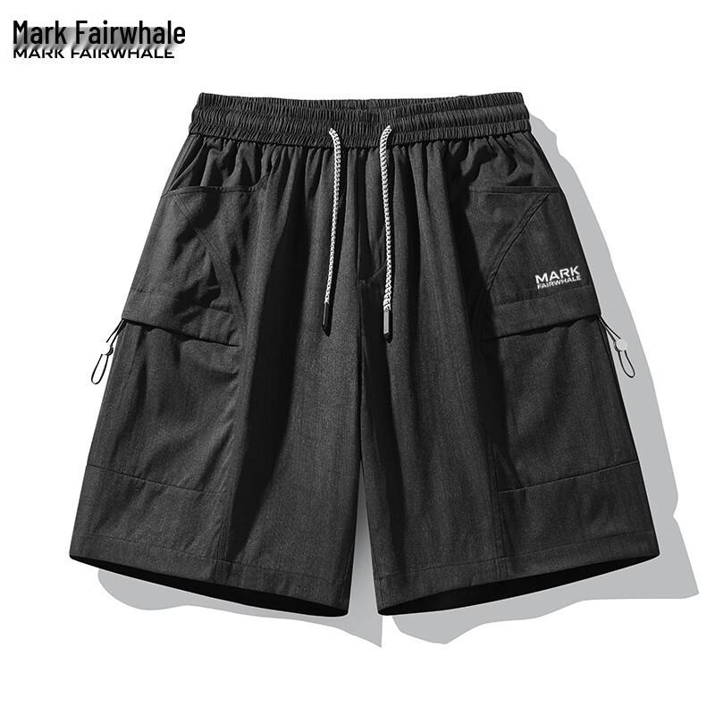 MARK FAIRWHALE Men s Ice Silk Cargo Casual Shorts 4XL