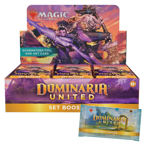 Magic: The Gathering Dominaria Unite Set Booster (English Version) (Box of 30 Packs) C97160000 MTG Trading Card Wizards of the Coast C97160003