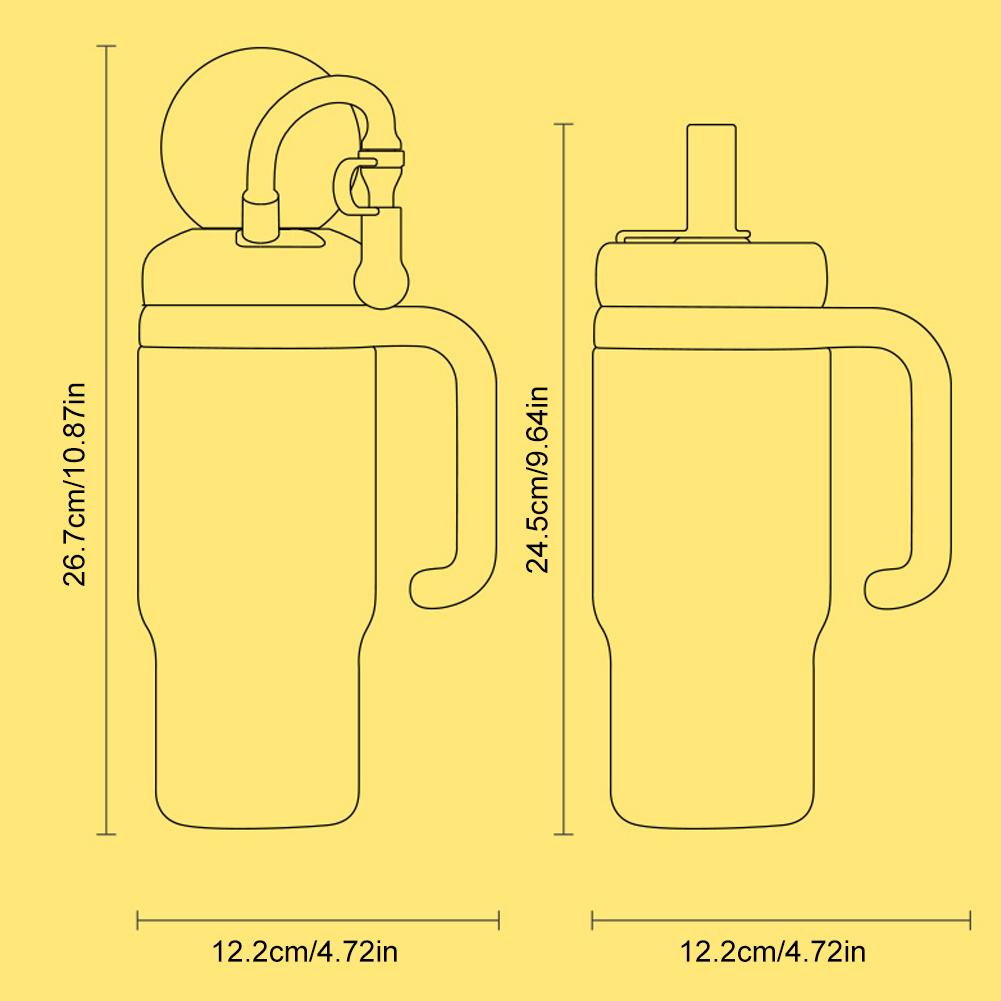 24oz Whale Fountain Cup Children Baby Cute Straw Cup With Stainless Steel Tumbler Cup With Handle 710ml Water Cup With 2 Cup Lid