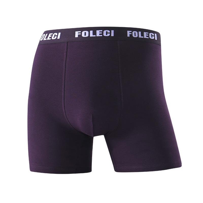 Big Yards Men's Spring and Summer Cotton Breathable Tall Waist Extended Movement Boxer Briefs