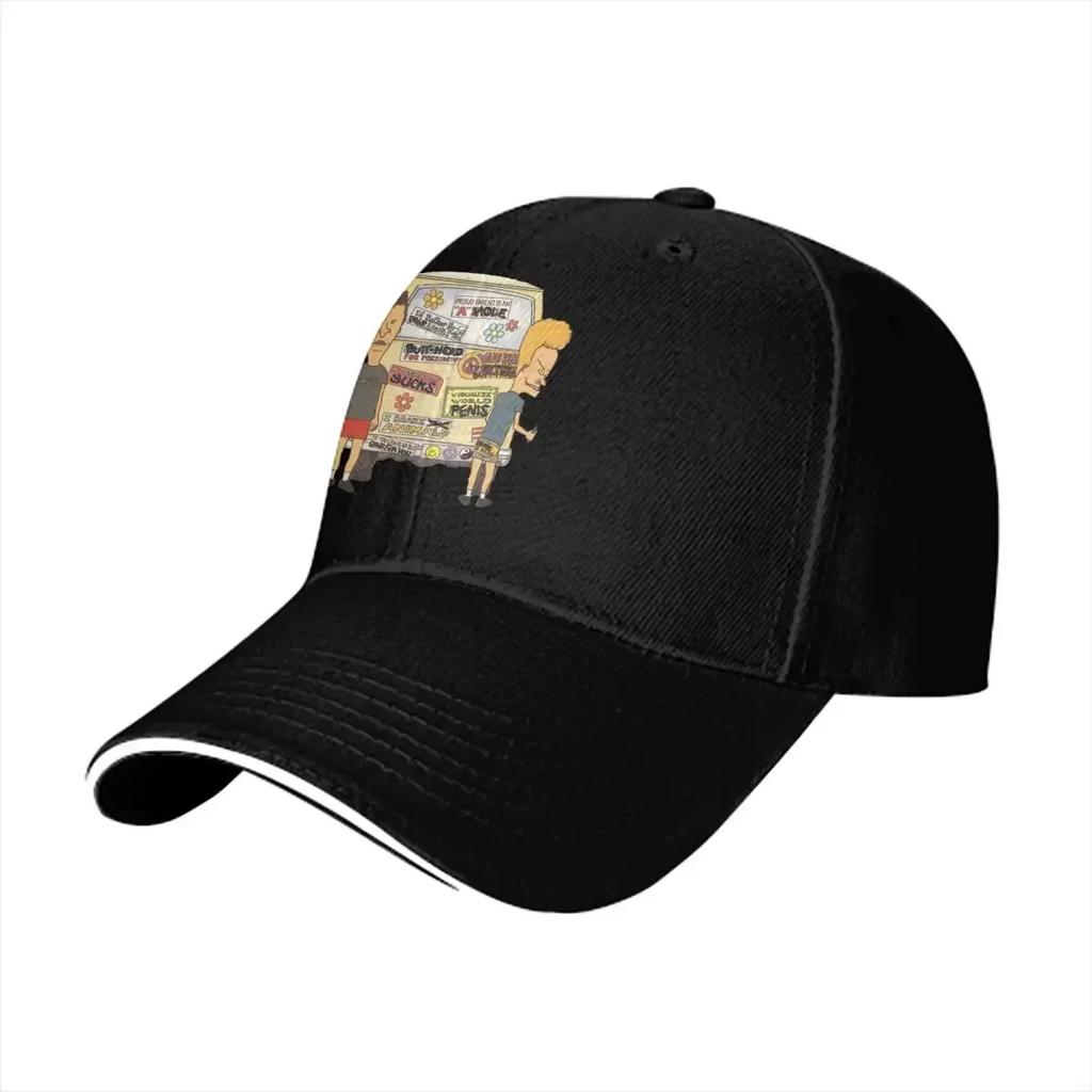 Cappelli da Papà a Colore Puro Cappello Casual da Campeggio Berretti con Visiera Cappellino con Visiera Beavis and Butthead