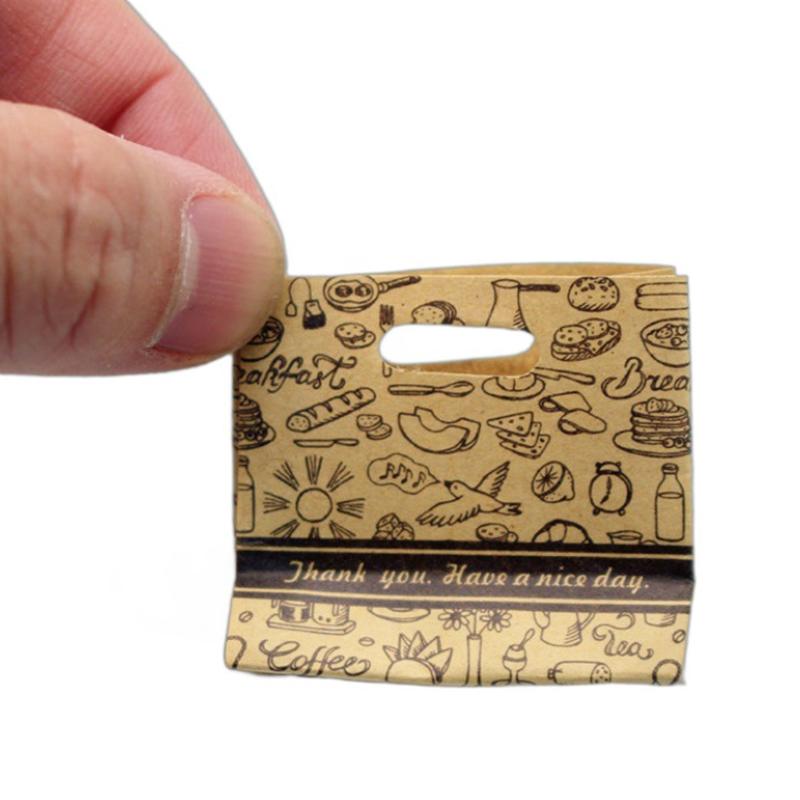 

2 шт. 1/12 ляльковий будиночок, міні-порожній мішок для хліба, паперовий мішок із волової шкіри, модель лялькового будиночка, упаковка для харчових продуктів, аксесуари для лялькового будиночка