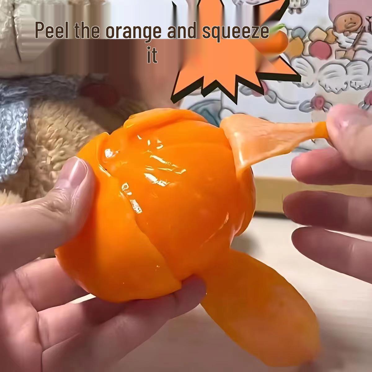 

Креативна іграшка-антистрес у вигляді апельсина: Зняття стресу та засіб для декомпресії