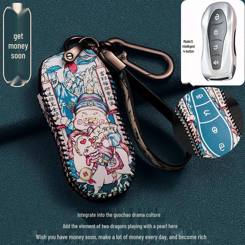 Compatible Key Cover Set for Geely Emgrand, Boyue, Bin Yue, Vision X6/X3, Binrui, and Xingyue Cars