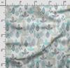 Soimoi Leaves Print,  Cotton Cambric, Quilting Fabric Sold by The Yard 42 Inch Wide, Medium Weight Cotton Fabric,