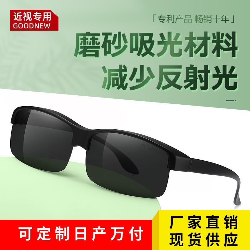 Ειδικά Για Υπερελαφριά Γυαλιά Ημικύκλιου Σκελετού, Πολωμένα Σετ Μυωπίας, Γυαλιά Ηλίου Οδήγησης, Ανδρικά Γυαλιά Ηλίου που Αλλάζουν Χρώμα 1218