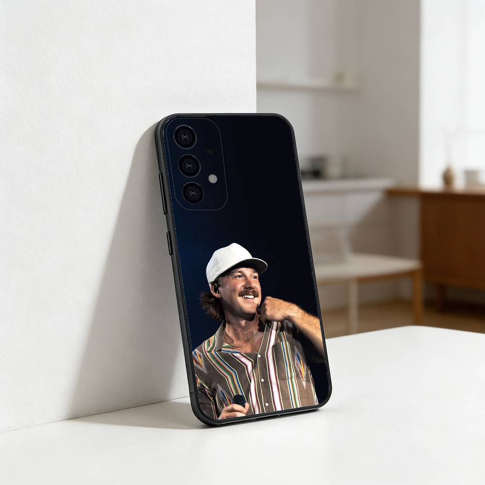 Singer Morgan Wallen phone Case For Samsung S25,24,21,22,23,30,Ultra,20,Plus,Fe,Lite,Note Soft Black Cover