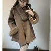 Elegant Women's Wool Coat: High-End, Warm, Loose-Fit for Autumn/Winter