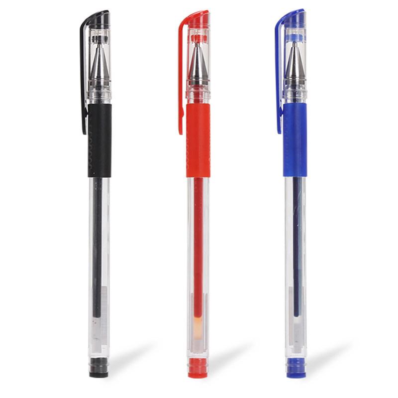 100 Black 0.5mm Water-Based Signature Pens for Office Use - Ballpoint Carbon Writing Pens
