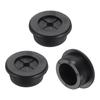 1/3/5pcs Cable Cord Grommet 25-28mm ID Desk Flexible Rubber Wire Hole Cover Pass Through for Office Computer Desk Wire Organizer