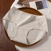Women's Spring and Autumn Color Cotton Mid Waist 10A Antibacterial Crotch Underwear