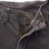 Levi's 80s Vintage Corduroy Pants W29 Charcoal Gray TALON ZIP Men's Used