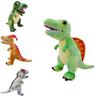 Entzückende Plüsch-Dinosaurier-Stofftiere Perfekte Weihnachtsgeschenke Triceratops und T-Rex