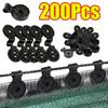10-200pcs Awning Plastic Clips Outdoor Shade Cloth Net Clip Camping Garden Tool Buildings Fence Net Fix Clamp Awning Hook
