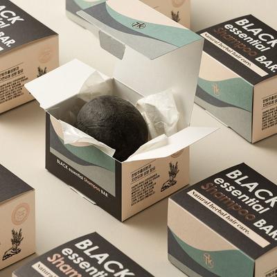 Twenty K Black Essential Shampoo Bar 100g, 1 Stück