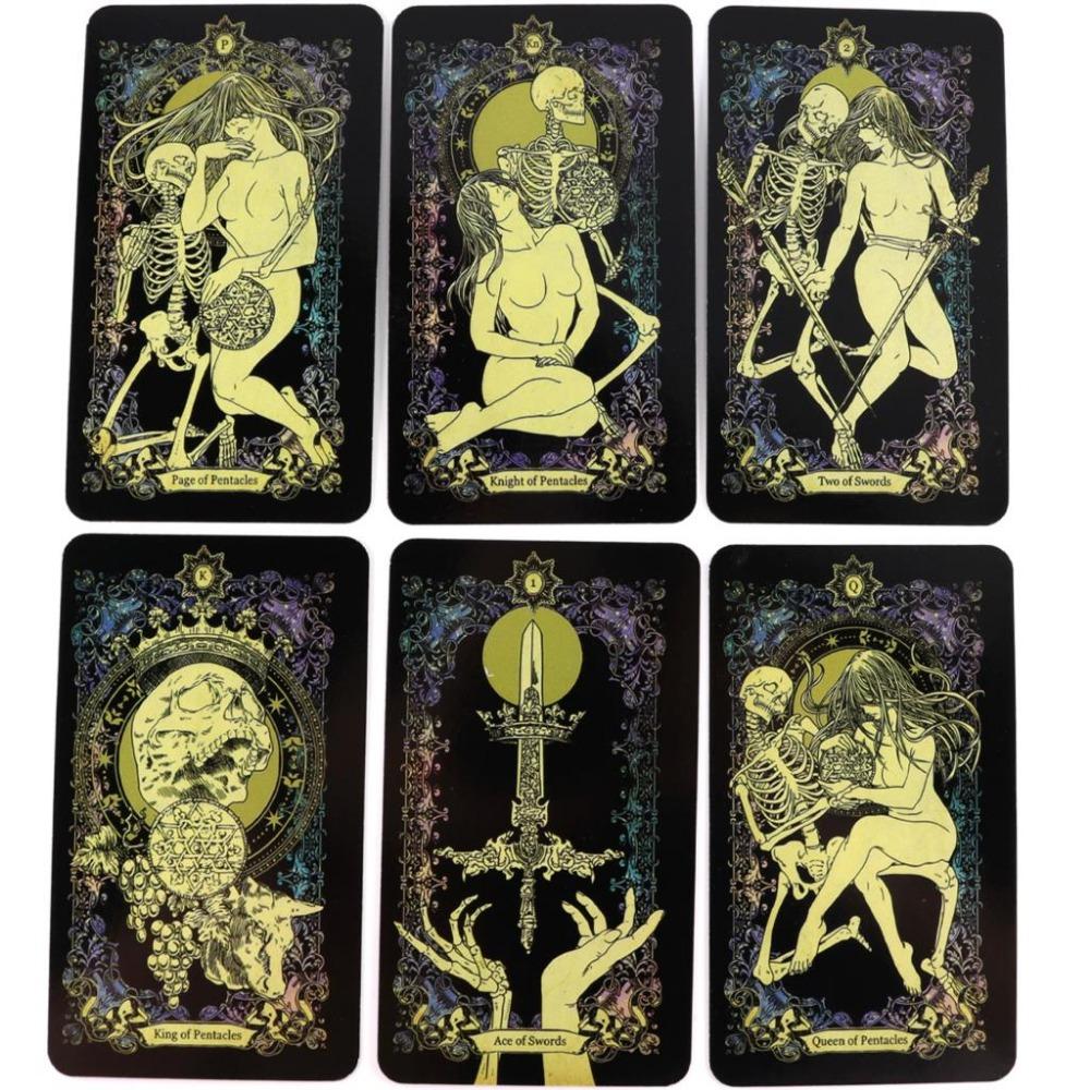 10.3*6cm The Wandering Spirit Tarot 78 Pcs Cards for Beginners