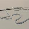 Sparkling Necklaces for Women Collarbone Chain with Lobster Clasp Hypoallergenic Jewelry for Parties Weddings Everyday Wear