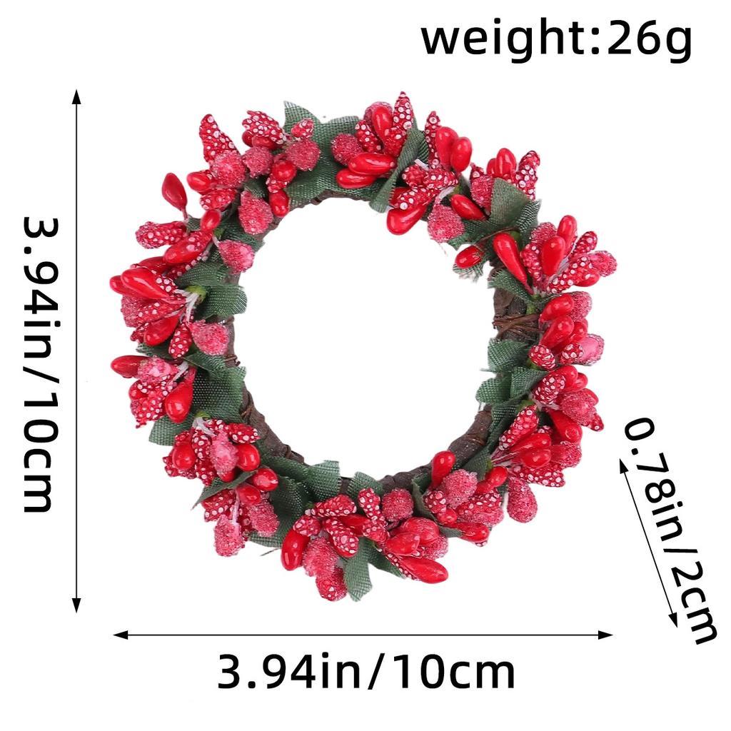 Christmas Candlestick wreath, New arrival Christmas wreath for home decor, Xmas tree decorations, New year's decor