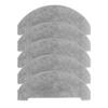 5 Pack of Replacement Mop Cloths Designed for Ultenic For T10 Lite Robot Vacuum Cleaner Quick Installation and Use