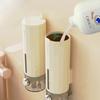 Wall-mounted Punch-free Soap Dispenser 450ML Hand Soap Press Box Home Bathroom Hotel Shower Gel Shampoo Dispenser