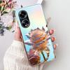 For OPPO F23 Case CPH2527 Cover Fashion Marble Flower Soft Slim Silicone Back Cover on OPPO A98 A1 5G CPH2529 OPPOF23 Phone Case