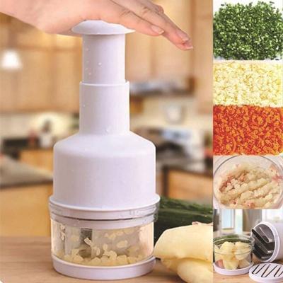 Tocator manual multifunctional pentru tocat ceapa Concasor pentru usturoi Presare Cutter pentru alimente Mașină de tăiat legume Mașină de coajă Tocator Ustensile de bucătărie Durabil Nou