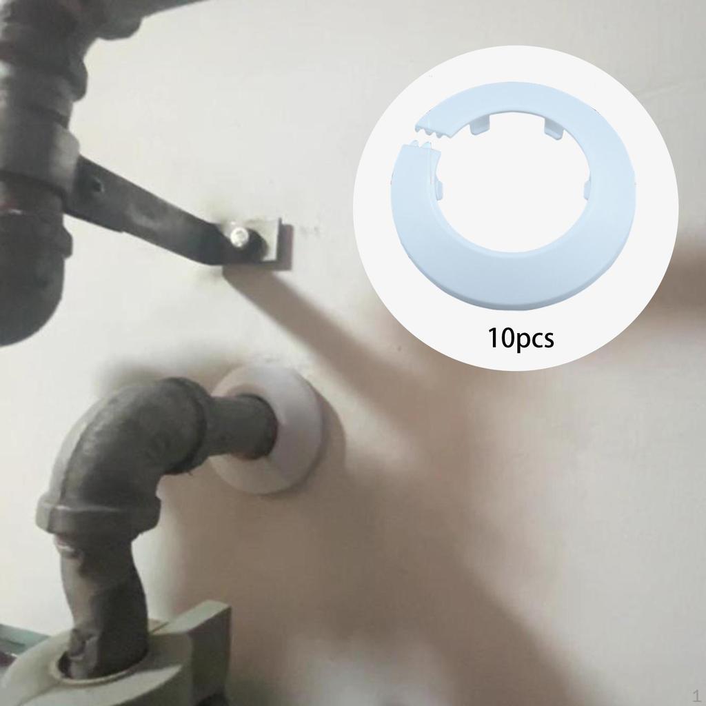 10 kusů Kryty přírub vodních trubek Rychlá instalace Vzhledové Víceúčelové