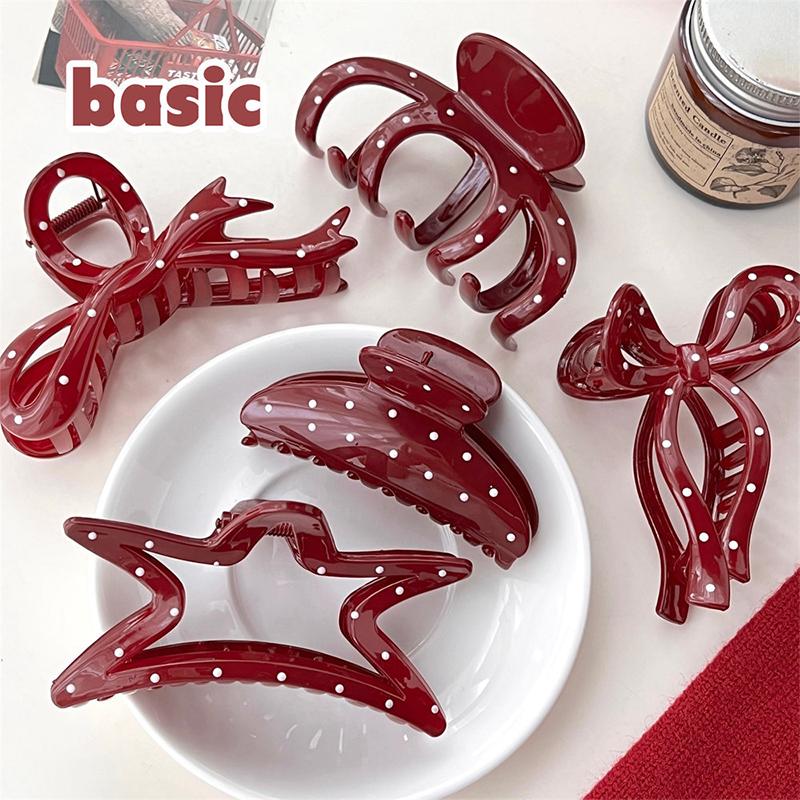 Retro Hochwertige Haarkrallen Für Frauen Mädchen Süße Elegante Große Haifischklammer Vielseitige Haarspange Luxus Haarschmuck Geschenke