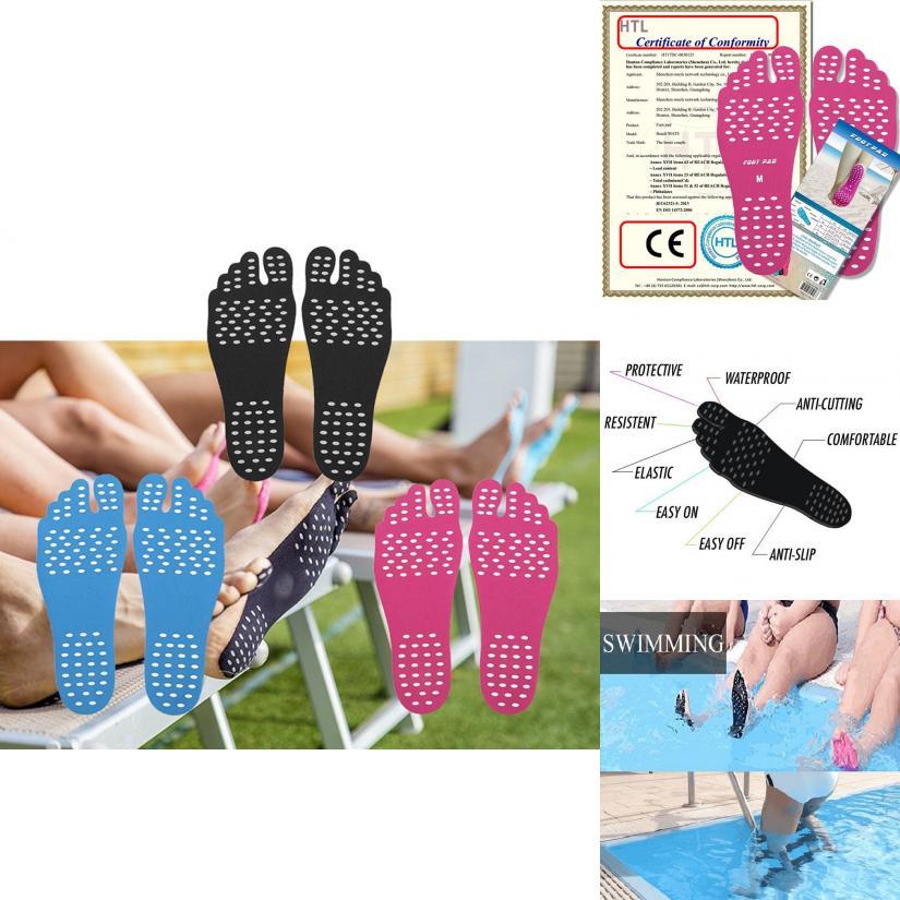 Hochwertige Fußaufkleber Schuhe Mit Wasserdichtem Klebstoff Für Hypoallergenen Komfort