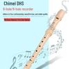 DHS Transparent German Style Soprano Recorder, 8-Hole for Beginners